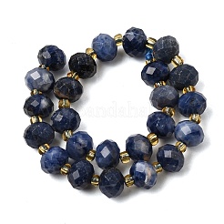Natur Sodalith Perlen Stränge&nbsp;G-D105-B09-01