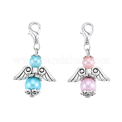 Decorazione ciondolo angelo in lega&nbsp;KEYC-B014-04