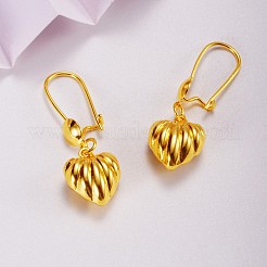 Pendientes de aro de latón&nbsp;FS-WGBB0C3-01