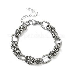 Gliederkettenarmbänder aus 304 Edelstahl für Damen&nbsp;BJEW-A160-08P