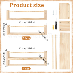Supporto da parete in legno&nbsp;ODIS-WH0099-167