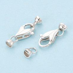 925 Sterling Silber Karabinerverschlüsse&nbsp;STER-T008-75S