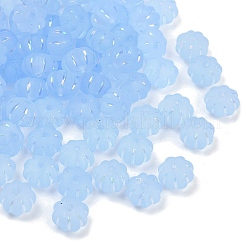 Smerigliato perline acriliche trasparenti&nbsp;X1-OACR-P029-03B-01
