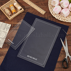 2 Stück Acryl-Messwerkzeug-Sets in 2 Größen&nbsp;DIY-BC0014-14