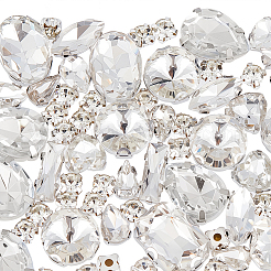 100pcs coser en rhinestone&nbsp;GLAA-CY0001-01B