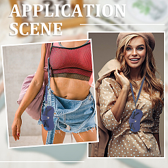 1 Brillenetui aus Kunstleder&nbsp;AJEW-CN0006-12A