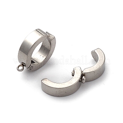 Boucles d'oreilles en acier inoxydable 304 résistant au ternissement&nbsp;LS-STAS-I674-01P