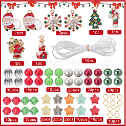 Kit de fabrication de bracelets de Noël bricolage&nbsp;DIY-SC0021-66