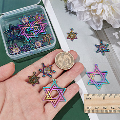 18 pendentif en alliage et acier inoxydable 304&nbsp;DIY-AR0004-53