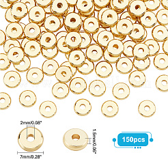 Perline distanziatrici in ottone da 150 pz&nbsp;KK-PH0005-59