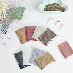 200 g 10 Farben Nailart Glas Mini Kugelperlen&nbsp;SEED-OC0001-06