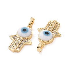 Colgante micropavé cubic zirconia de latón&nbsp;ZIRC-F136-02G-05