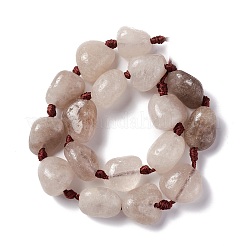 Naturale perle di quarzo fumé fili&nbsp;G-B024-09