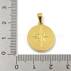Placcatura ionica (ip) ciondoli in acciaio inossidabile 304&nbsp;STAS-F307-21G
