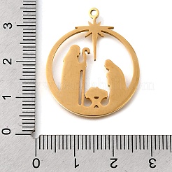 Anhänger aus Edelstahl 304&nbsp;LS-STAS-S178-04G