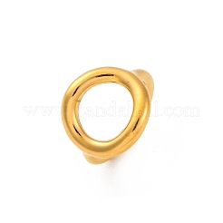 Bague de manchette ouverte en acier inoxydable 304&nbsp;LS-RJEW-Z082-01E-G