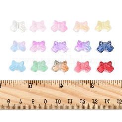 120 Stück 15 Farben transparente Sprühfarbe Glasperlen&nbsp;GLAA-FS0002-12B