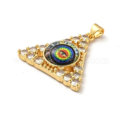 Echte 18 Karat vergoldete Messinganhänger&nbsp;KK-L209-007G-04