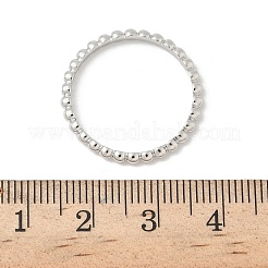 925 schlichter Bandring aus Streling-Silber&nbsp;RJEW-P164-01D-P