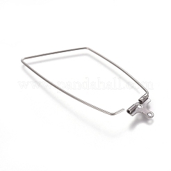 Pendenti in filo di acciaio inossidabile 304 anti-appannamento&nbsp;STAS-M274-016P