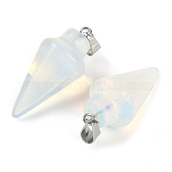 Opalite Edelstein wies Anhänger&nbsp;G-K384-01P-06