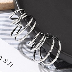 Manschettenohrringe aus Messing für Damen&nbsp;EJEW-U036-03P