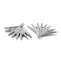 Messing micro pave klare zirkonia anhänger&nbsp;KK-H460-15P