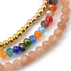 Bracelets élastiques&nbsp;BJEW-JB05375-02