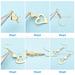 DIY Ohrring machen Kits&nbsp;DIY-SC0001-25G