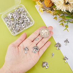 60 pièces 3 styles pendentifs en alliage de style tibétain&nbsp;TIBEP-SC0002-27