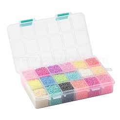 Fgb 450g 18 Farben 12/0 Güteklasse A runde Glasperlen&nbsp;SEED-JP0012-07-2mm