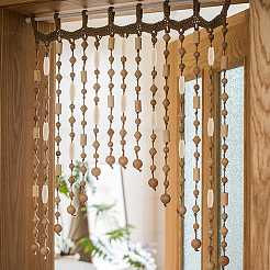 Unfertige Holzperlen&nbsp;WOOD-OC0001-44-LF