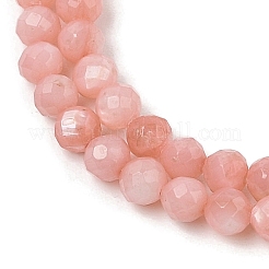 Hebras de cuentas teñidas de concha natural de agua dulce&nbsp;SHEL-R100-12A-03