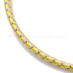 Bracelets tressés en cordon de polyester réglable&nbsp;BJEW-Z085-01G-29