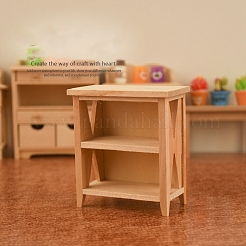 Miniatur-Präsentationsständer aus Holz mit 3 Ebene&nbsp;MIMO-PW0001-066