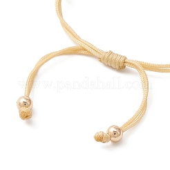 Braccialetto intrecciato regolabile&nbsp;BJEW-MZ00043-02