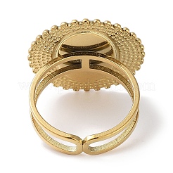 Ionenplattierung (IP) 304 Edelstahlring&nbsp;RJEW-B059-03G
