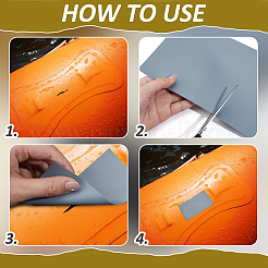 15 Stück selbstklebende PVC-Platten in 3 Farben&nbsp;DIY-BC0016-68