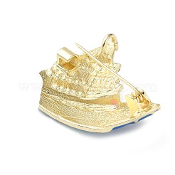 Épingles en émail strass croisière&nbsp;JEWB-G042-02G