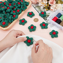 Accesorios de adorno de punto de algodón hechos a mano&nbsp;DIY-WH0656-03J