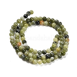 Taiwan naturelles perles de jade de brins&nbsp;G-B128-A07-01