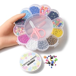 Glas Saatperlen & Acrylperlen DIY Schmucksets&nbsp;DIY-YW0005-92