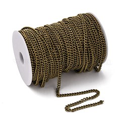 Catene a maglie cubane di ferro&nbsp;CH-R013-7x5.5mm-AB-NF