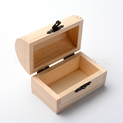 Scatola di copertura a fogli mobili in legno&nbsp;CON-WH0079-84