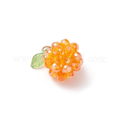 Anhänger aus galvanisiertem Glas&nbsp;PALLOY-MZ00861-04