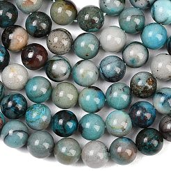 Natur Chrysokoll Perlen Stränge&nbsp;G-K405-B01-8mm