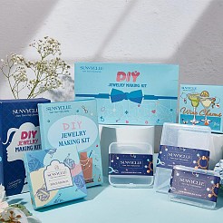 50 Stück Acrylperlen in 10 Stilen mit Weihnachtsmotiven&nbsp;SACR-SC0001-22