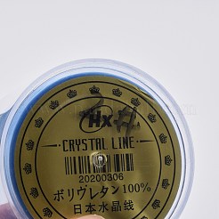 Flacher elastischer Stretchfaden mit japanischem Kristall&nbsp;EW-Z001-A12