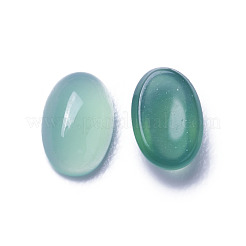 Natürliche grüne Onyx-Achat-Cabochons&nbsp;X-G-F605E-12A