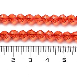 Chapelets de perles en verre transparente  &nbsp;GLAA-A014-03C